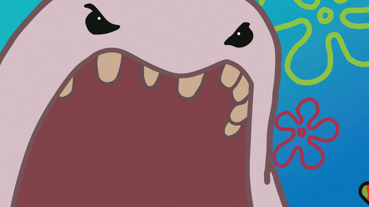 xSPONGEXCOREx - Big, Scary, And Pink [LYRIC VIDEO]