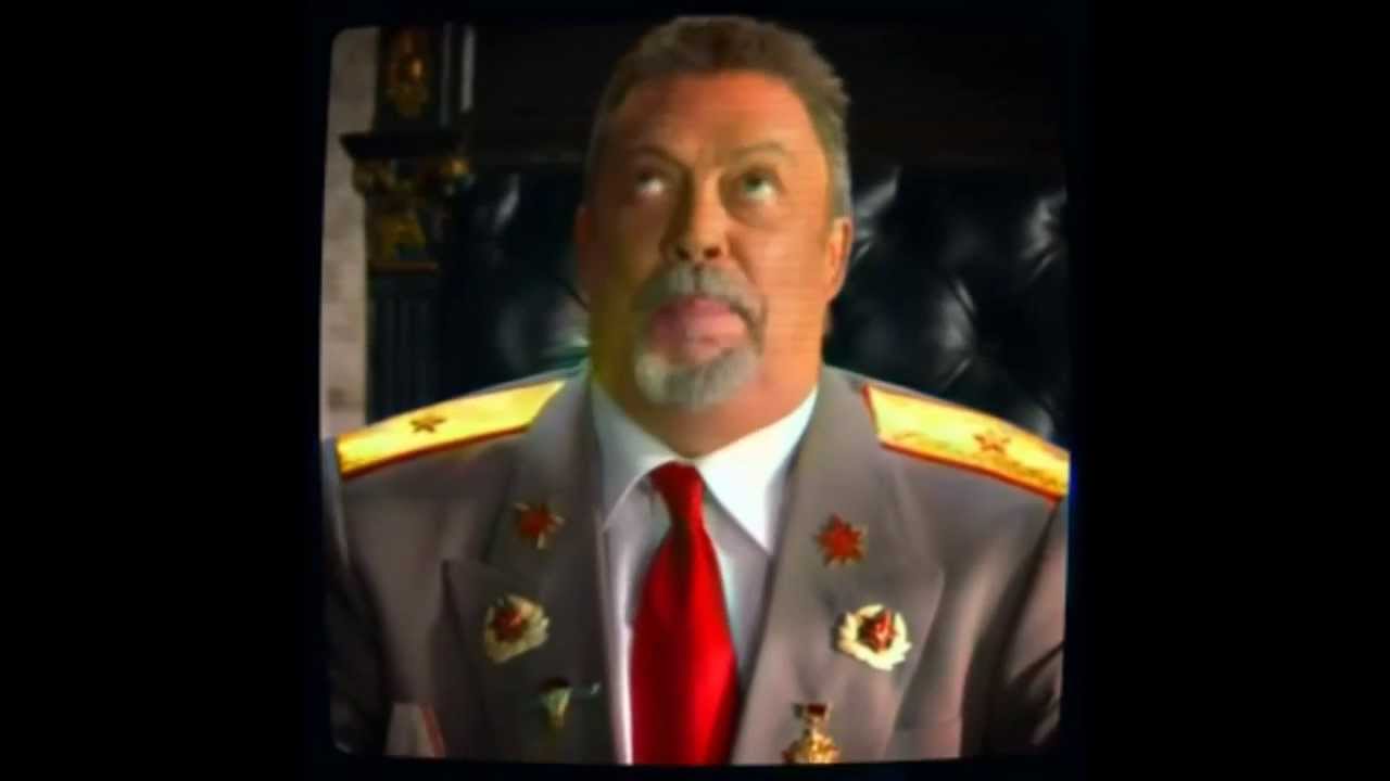 Tim Curry is escaping to the one place that hasn't been corrupted by capitalism.