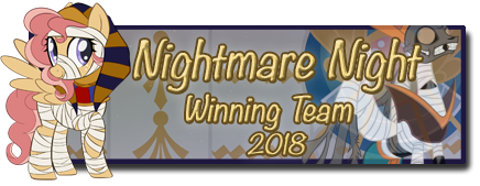 Nightmare Night Winning Team 2018